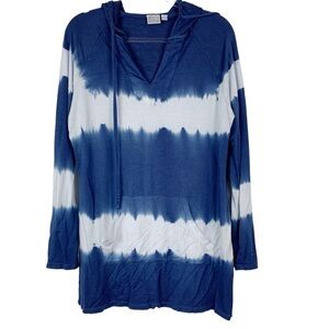 Beach Break Tie Dye Hooded Long Sleeve Pullover